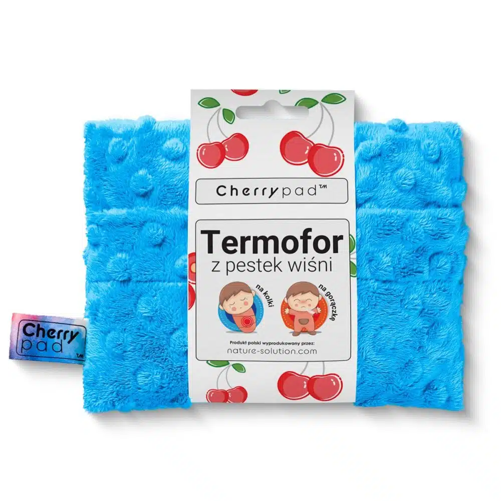 Termofor Cherrypad® - Minky niebieski Minky Niebieski 1 1