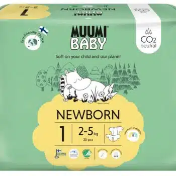 Pieluchy MUUMI BABY® 1 Newborn 2-5 kg Eko 25